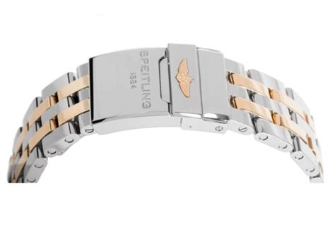 breitling bicolor armband|breitling armband parts.